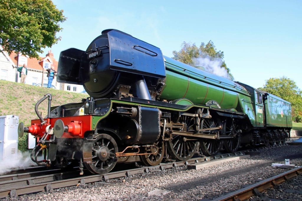 The Flying Scotsman at Swanage.