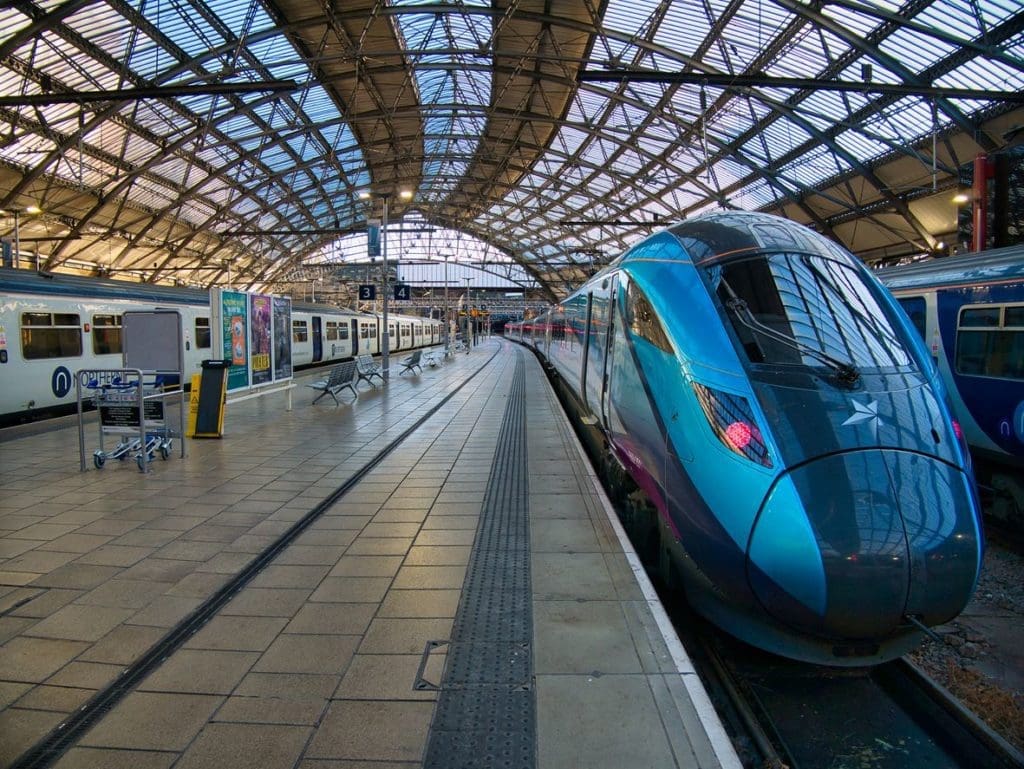 TransPennine Express train in Liverpool