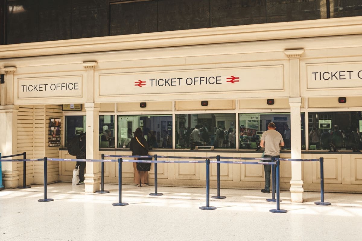Railway ticket office closure protest heading for Downing Street