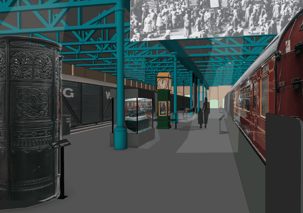 First look at new designs for National Railway Museum’s Station Hall exhibition