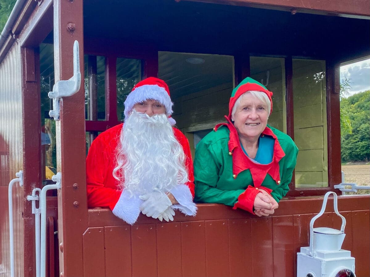 Festive VIP at Yorkshire Wolds Railway