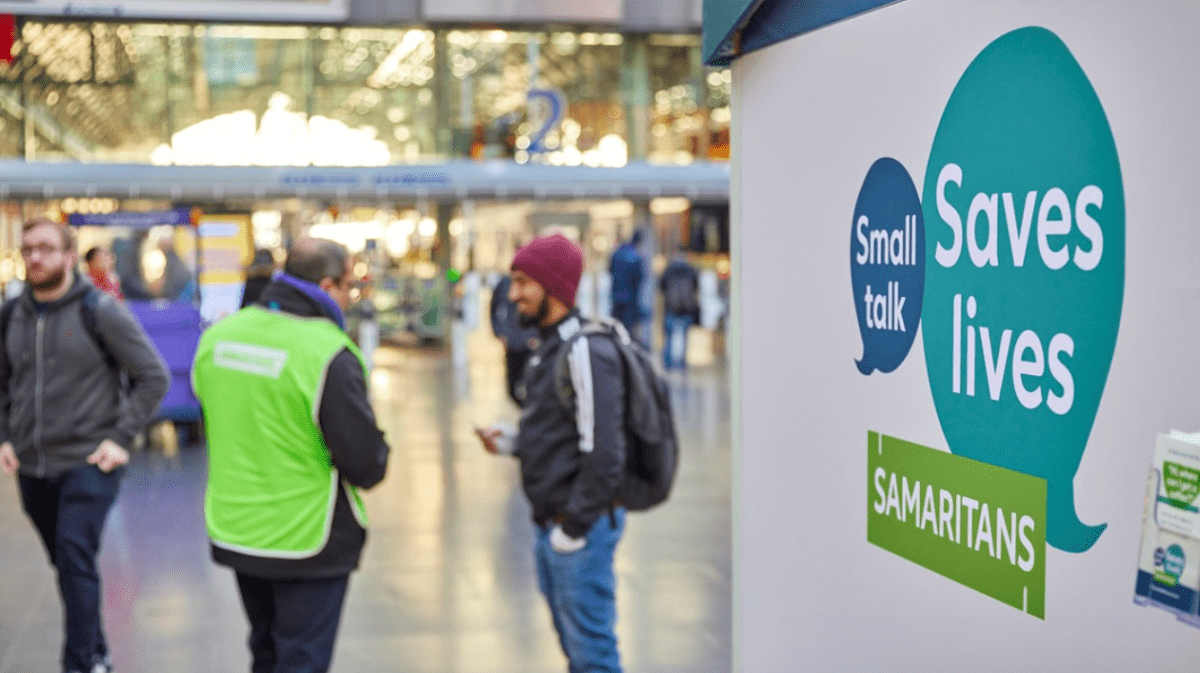 Samaritans and Network Rail’s suicide prevention programme extended to 2027