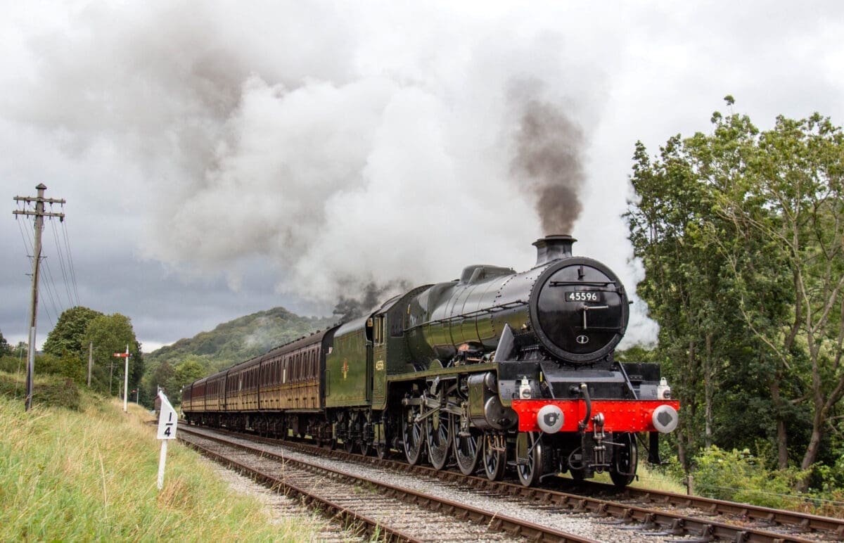 Drive 45596 ‘Bahamas’ at the SVR