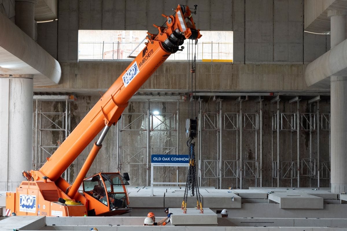 First platform for HS2 revealed at Old Oak Common