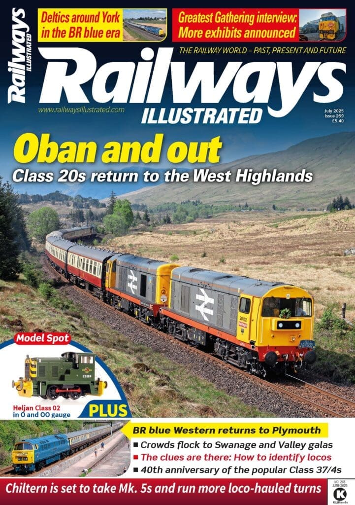 Grab the brand-new July issue of Railways Illustrated magazine for the best coverage of today’s railway scene.