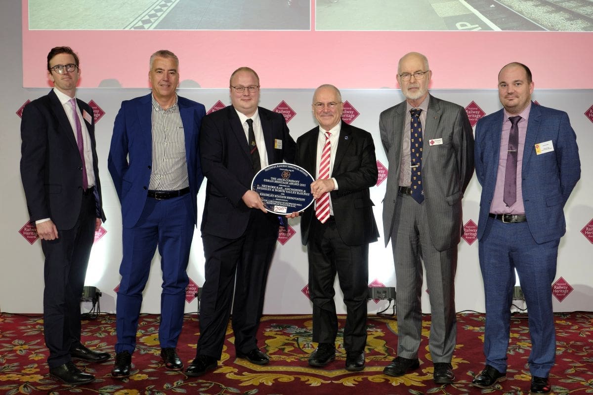 Keighley station a double winner at National Railway Heritage Awards