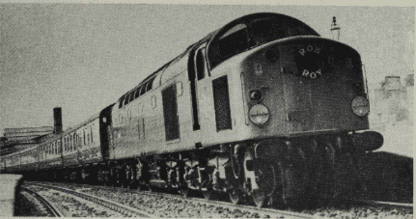 “Rob Roy” special, still headed by 40 044, resting at Stirling on September 7, during a calmer stage of the weekend trip from Crewe. The train continued to Falkirk, for an SRPS Open Day, then Edinburgh, for that city’s Festival and Military Tattoo.
