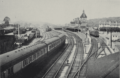 Tunbridge Wells West as a Railway Centre (January 1956)