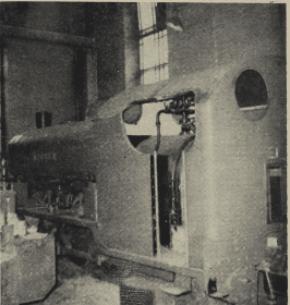 Photo: J. A. N. Mackay Built for the opening by T. Green & Sons of Leeds, 0-6-2 saddle-tank “Barber”, now in store after presentation to Leeds City Museum. An escape door at the back of the cab was provided in case of future fire in the tunnel