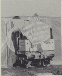 No. 58 001 “makes its debut” at Doncaster on December 9, immediately before the handing-over ceremony. Photo: John Slater