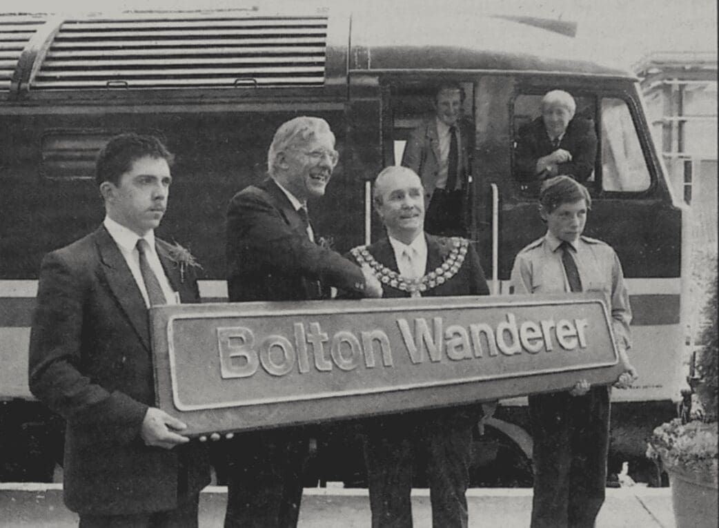 Archive: Class 47 No. 47 813 named Bolton Wanderer at Bolton Trin &hellip;