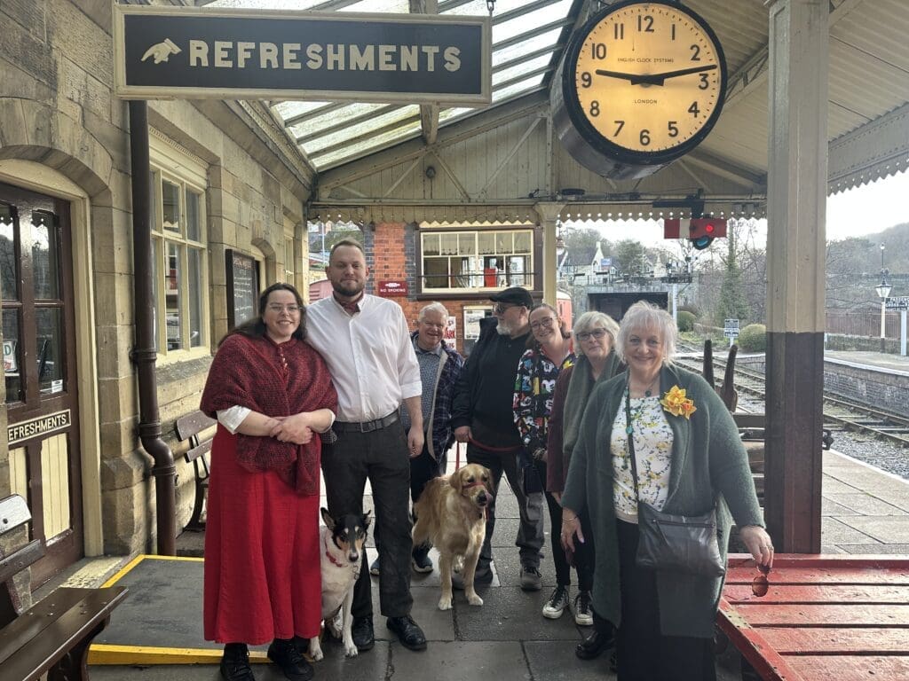 Bethan, Joel, Ralph and volunteers ensured St Davids Day was celebrated properly.