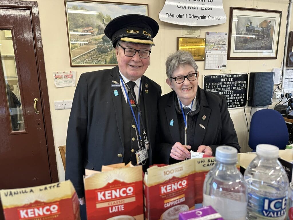 Wayne and Sue Ronneback - the King and Queen of Corwen