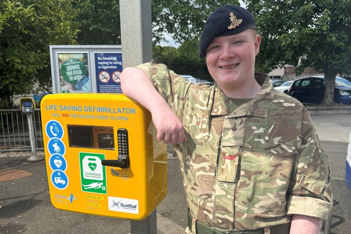 Defibrillator installed at station after cadet who saved child &hellip;