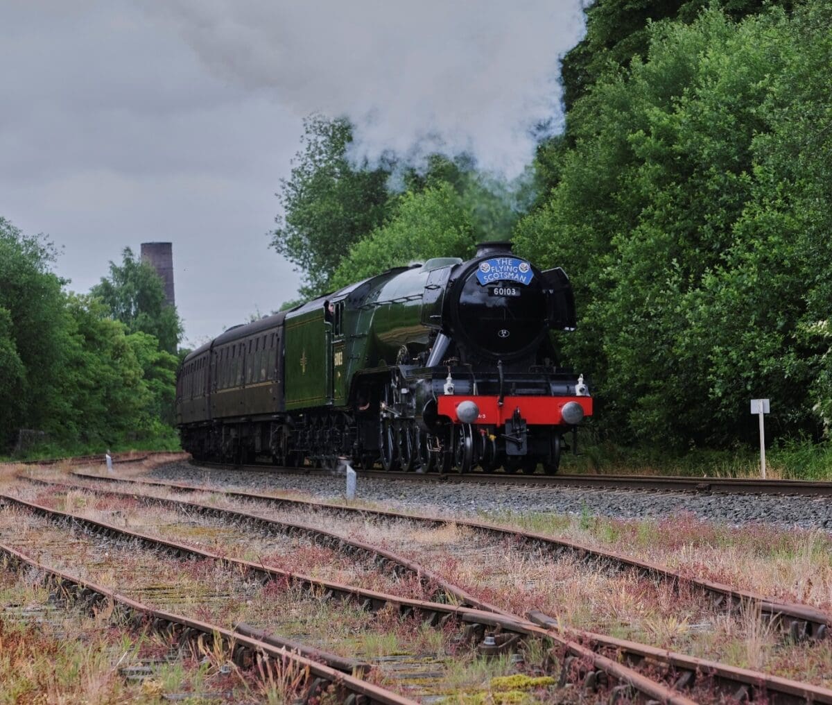 The Flying Scotsman visit is a flying success