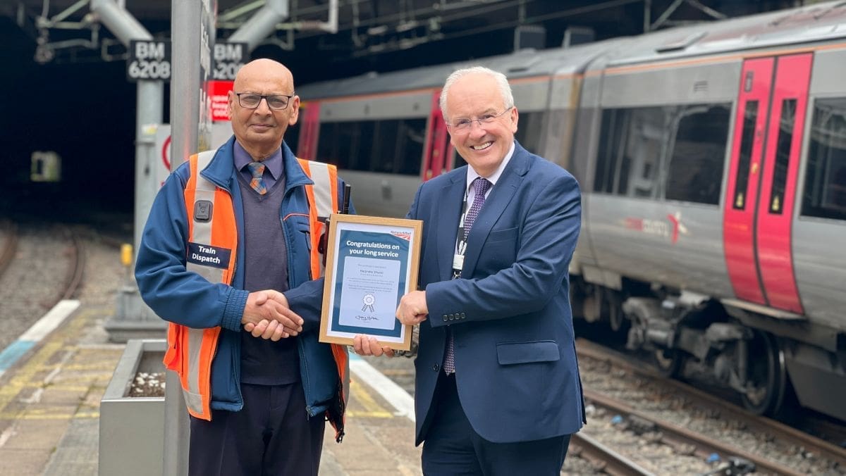 West Midlands railwayman celebrates 50 year career milestone
