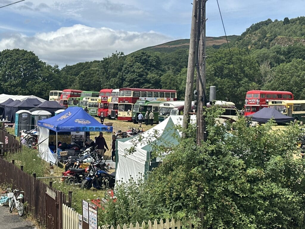 Glyndyfrdwy was the perfect location for the Classic Transport Weekend
