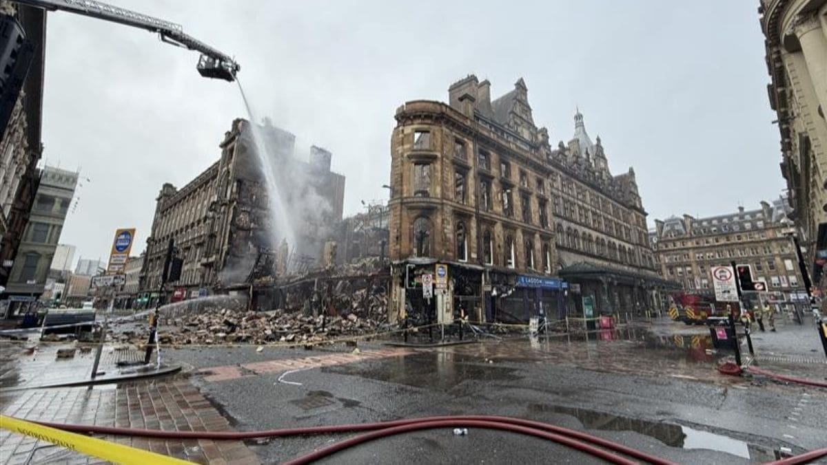 Fire-hit site next to Glasgow Central could be back in use later  &hellip;