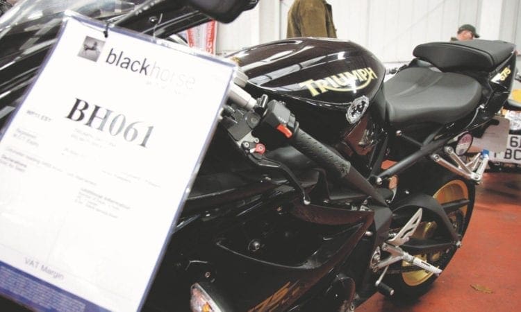 How to buy an insurance write-off motorcycle from an auction