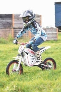 Max Potter, future MX star with the Kuberb Cross