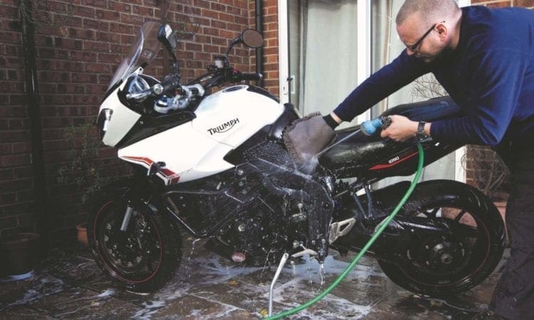 Can you clean your bike with Fairy washing-up liquid?