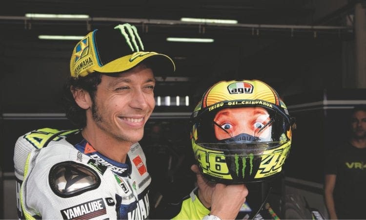 Own a limited edition Rossi AGV helmet