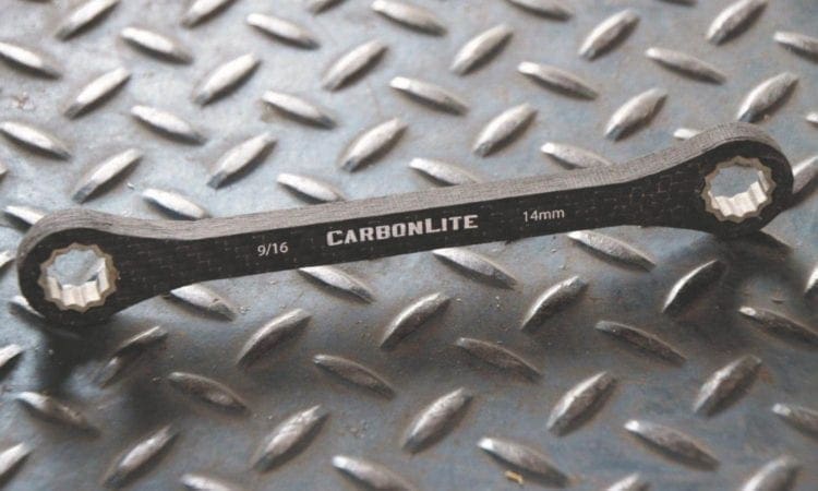 Carbon fibre spanners: are these missing from your garage?!