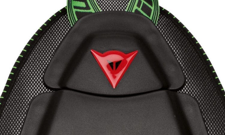 Free Dainese back protector with Pirelli tyres