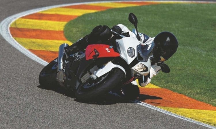 Get a track day in Spain or £1500 of accessories when you buy a BMW S1000RR