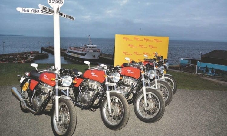 Royal Enfield recreates history with record ‘top to tip’ time