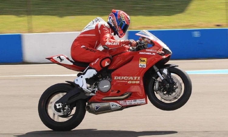 Carl Fogarty 20th anniversary title celebrations at Donington