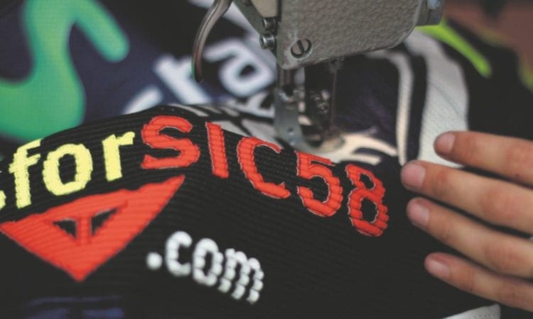 Dainese and Rossi remember Simoncelli