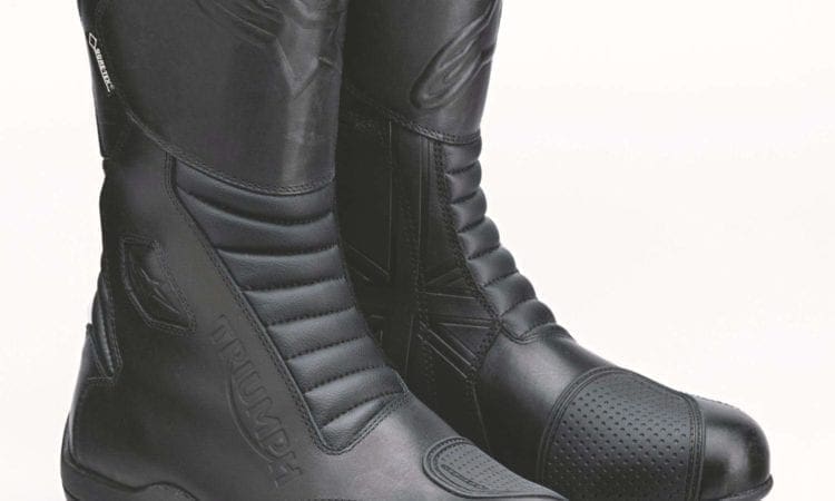 Triumph unveils new motorcycle boot range for 2014