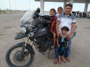 The family that rescued me and my stranded bike!