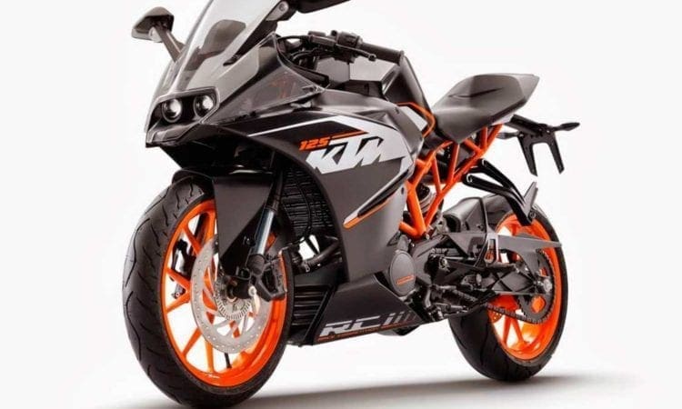 Ride out with the first KTM RC125 machines in the country