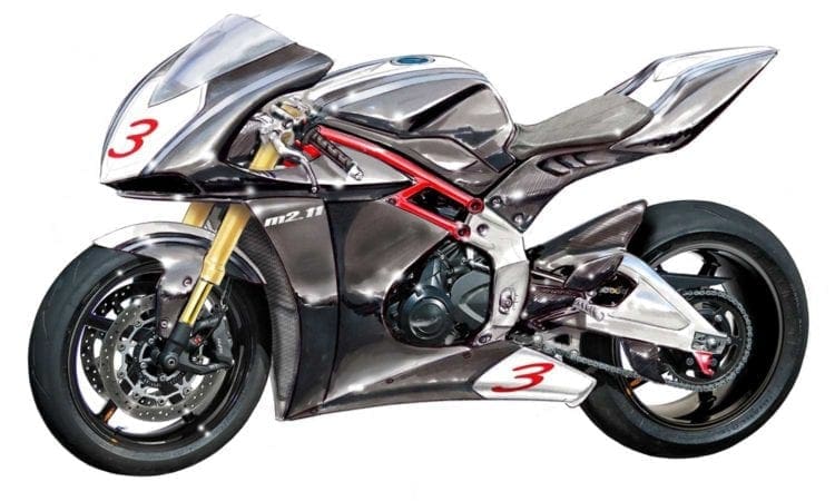 New Moto2 road bike: The M7-11 from T3 Racing