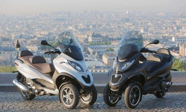 The future of three-wheelers according to Piaggio