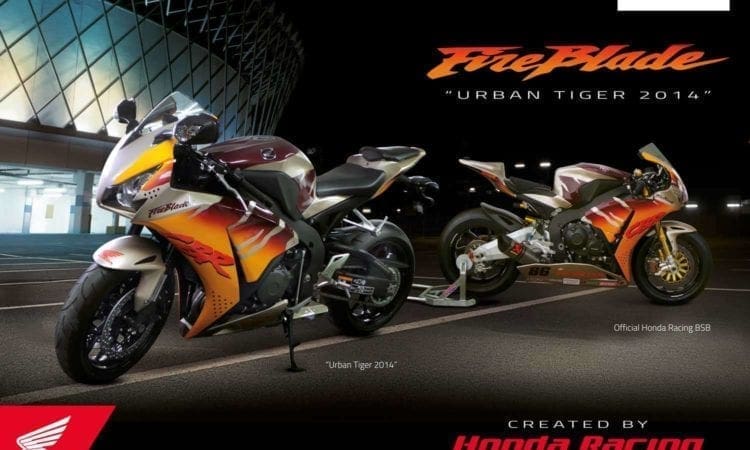 The Honda Fireblade Urban Tiger is back!