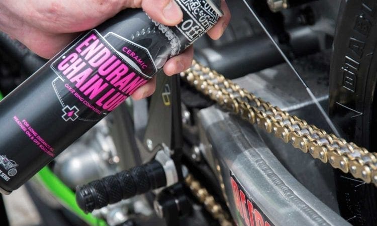 New Muc Off Endurance motorcycle chain lube