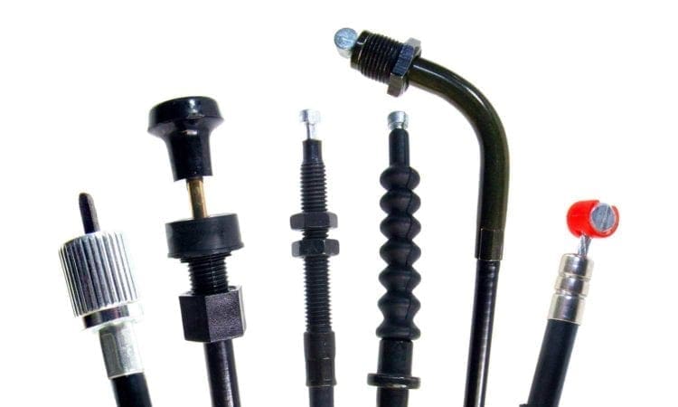 Upgrade your motorcycle with Stainless Slinky Glide Cables