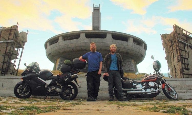 3 bikes. 40 Countries. One BIG motorcycle touring adventure.