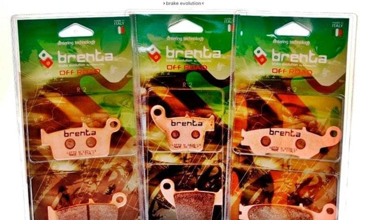 New off-road brake pads from Brenta