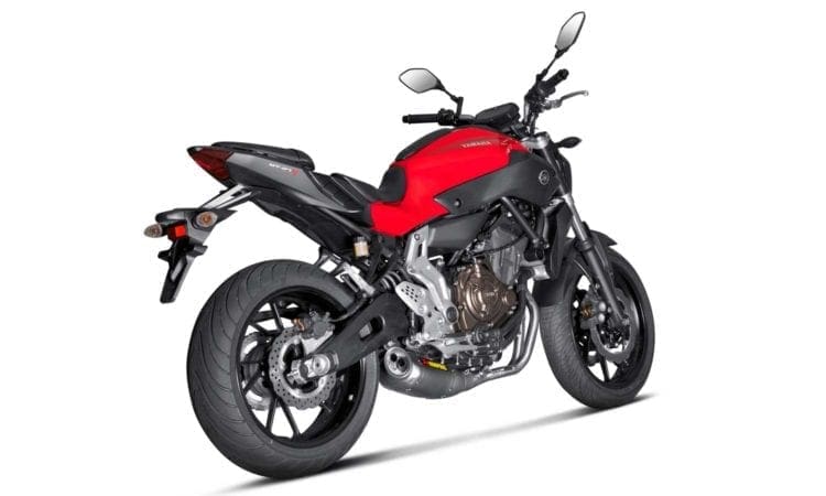Akrapovič MT-07 exhaust available now