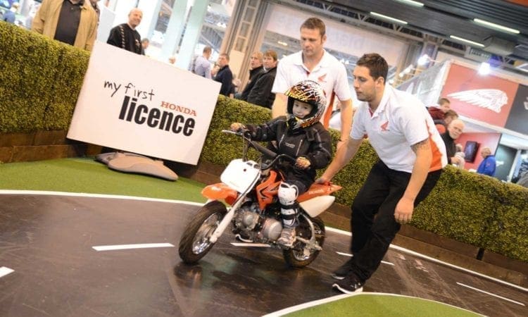 Learn to ride at Motorcycle Live this year