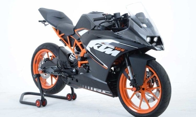 Complete KTM RC125 crash protection from R&G