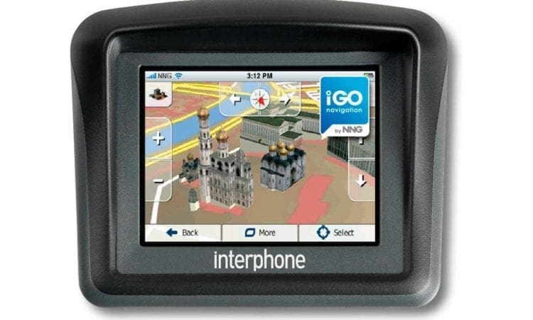New motorcycle GPS sat nav includes iGO navigation maps