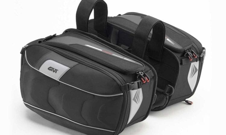 New 50 litre throw-over panniers | Givi XS314 saddlebags