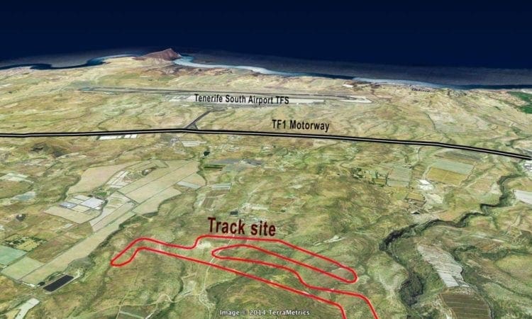New race track in Tenerife