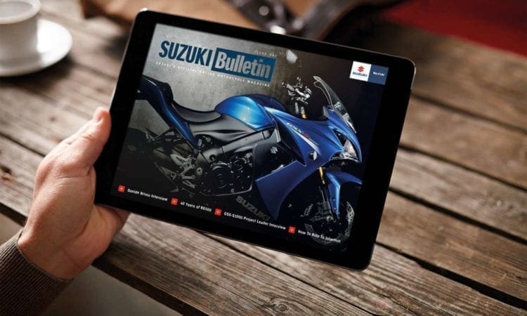 New Suzuki Bulletin motorcycle app launched