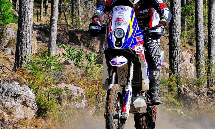 British engineers to debut new motorcycle at the Dakar Rally 2015